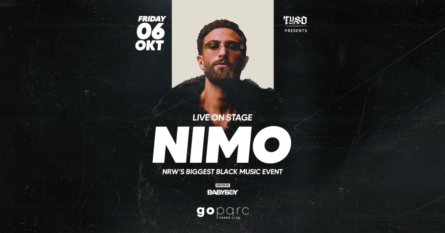 NIMO live on Stage l TYSO Black Music Festival (16+) Sonderveranstaltung
