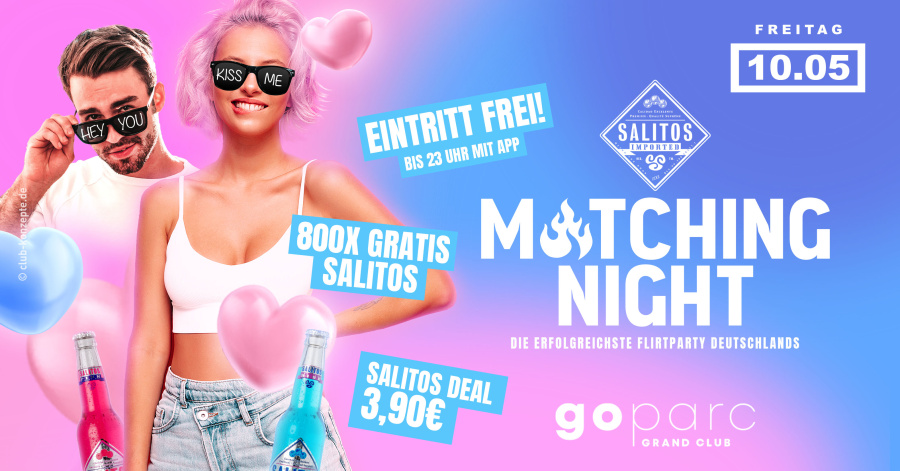 SALITOS MATCHING NIGHT - Deutschlands größte Flirtparty(16+) 