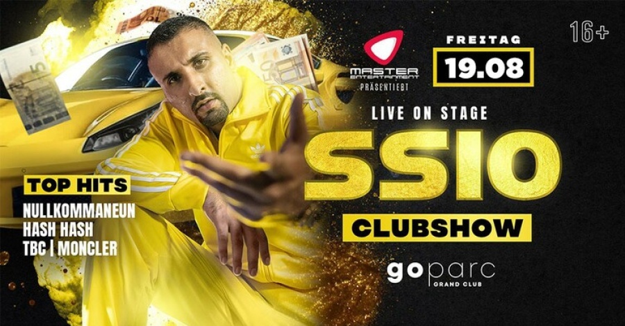 SSIO live on Stage - CLUBSHOW + PARTY